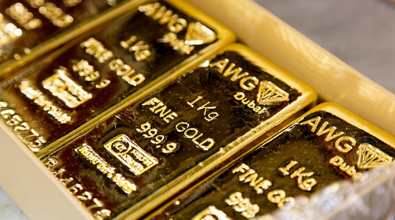 AWG 1 kg fine gold 999.9 bars